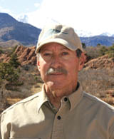 City Parks employee Mike Weeks, the Red Rock Canyon ranger, enjoys a recent sunny day in the city-owned open space.
Westside Pioneer photo