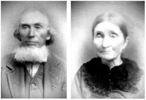 Oliver and Zelphia Bishop, who came to Colorado with other
family members on a wagon train in the 1870s. were the
great-grandparents of Westside resident Fred Bishop.
Courtesy of Fred Bishop