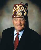 Al Kaly Temple Potentate Bill Stoner.
Courtesy of Colorado Springs Shrine Club