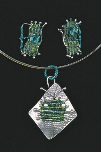 A pendant by Jane Roberts.
Courtesy of Pikes Peak Studio Tour
